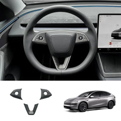 ABS Steering Wheel Trim Cover Kit for Tesla Model YL 2026+