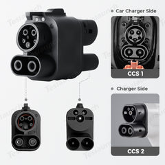 CCS2 to CCS1 EV Fast Charging Adapter