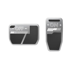 Modell 3/Y Performance legeringspedaler, halkfri metallbromspedalskydd (2017-2023)