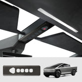 Capa de acabamento para luz de leitura em fibra de carbono genuína. Tesla Cybertruck