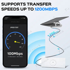 Starlink to RJ45 Ethernet Cable for Starlink Mini