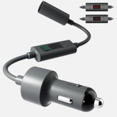 12V to 24V DC Step Up Converter with 60W Car Cigarette Lighter Adapter for Starlink Mini