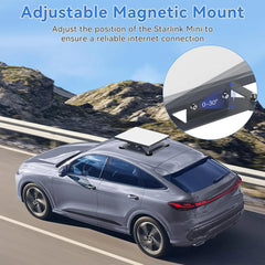30° Adjustable Magnetic Mount with 220lbs Heavy-Duty Magnet Base for Starlink Mini
