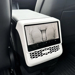 Rear Center Console Air Vent Cover & Lower Kick Panel Protector for Tesla Model YL 2026+