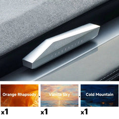 Cybertruck-Style Dashboard Air Freshener for Tesla Model 3 Highland 2024+ / Model Y Juniper 2025+ - T-Launch
