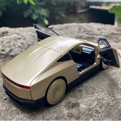 1:32 Cybercab Robô Autónomo em Liga Metálica Fundida Model Carro