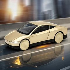 1:32 Cybercab Robô Autónomo em Liga Metálica Fundida Model Carro