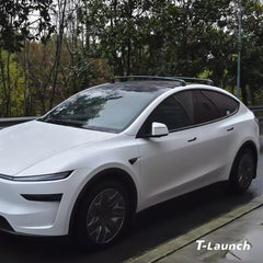Anti-Theft Aluminum Roof Rack Cargo Cross Bars for Tesla Model Y L 6-Seater 2026+