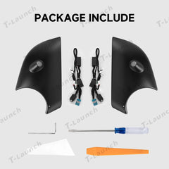 Angel Wing Side Mirror Welcome Projector Light for Tesla Model Y Juniper 2025+