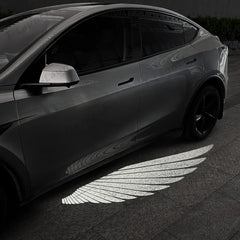 Angel Wing Side Mirror Welcome Projector Light for Tesla Model Y Juniper 2025+
