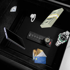 Anti-Theft Center Console Safe LockBox for Tesla Model Y Juniper 2025+ / Model 3 Highland 2024+