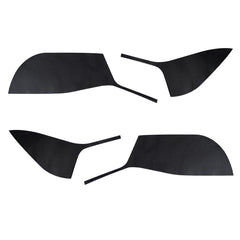 Carbon Fiber 3D Door Anti-kick Anti-dirty Protective Sticker (4 PCS) for Tesla Model 3/X/S (2016-2020)