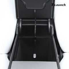 Armrest Retractable Charging Hub with Dual Cables for Tesla Model 3 2024+ / Model Y 2025+ - T-Launch
