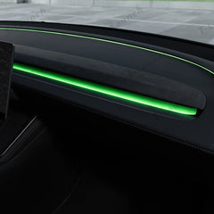 Smart Blind Spot Detection (BSD) Dashboard Ambient Light Bar for Tesla Model Y Juniper 2025+ / Model 3 Highland 2024+