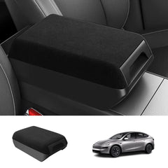 Raised Armrest Cover with Hidden Storage for Tesla Model YL 2026+