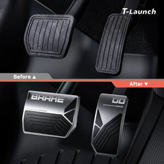 Aluminum Alloy Brake Pedal Covers for Tesla Model 3/Y/Y L Interior Accessories