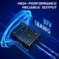 Car Charger 12V/24V to 57V Power Adapter with DC Plug for Starlink Gen 3