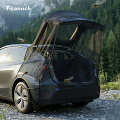 Camping Tailgate Mesh Screen Bug-Free Net for Tesla Model Y/YL