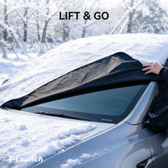 Windshield Side Window & Door Handle Full Snow Cover for Tesla Model 3/Y/S