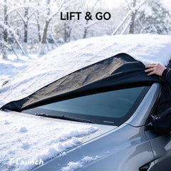 Windshield Side Window & Door Handle Full Snow Cover for Tesla Model 3/Y/S - T-Launch
