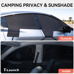 Windshield Side Window & Door Handle Full Snow Cover for Tesla Model 3/Y/S