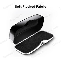 Car Sun Visor Glasses Storage Box – Universal Fit for All Cars