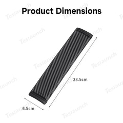 Carbon Fiber Style Seat Belt Shoulder Pad - Universal Fit for All Cars
