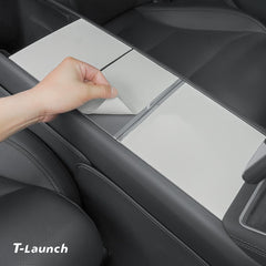 Center Console Panel & Armrest Protective Cover Set for Tesla Model 3 2024+ / Model Y 2025+