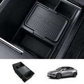 Center Console & Armrest Silicone Storage Organizer Set for Tesla Model Y/Y L 2025+ - T-Launch