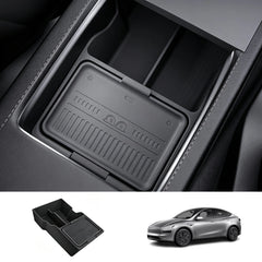 Center Console & Armrest Silicone Storage Organizer Set for Tesla Model Y/Y L 2025+ - T-Launch