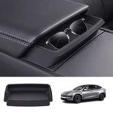 Center Console Armrest Sunglasses Storage Box for New Tesla Model Y L 2026+