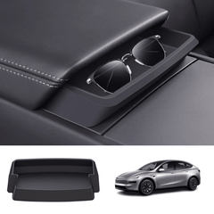 Center Console Armrest Sunglasses Storage Box for New Tesla Model Y L 2026+