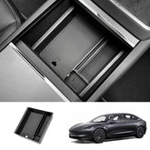 Center Console Organizer and Armrest Box for Tesla Model 3 Highland Standard 2025+