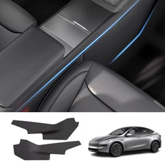 Center Console Side Anti-Kick Protector Covers for Tesla Model Y/Y L 2025+