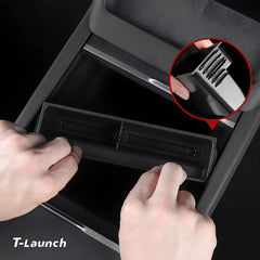 Center Console Storage Box Insert Organizer Tray for Tesla Model 3 2024+ / Model Y 2025+