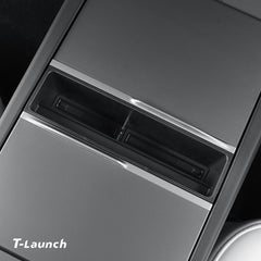 Center Console Storage Box Insert Organizer Tray for Tesla Model 3 2024+ / Model Y 2025+