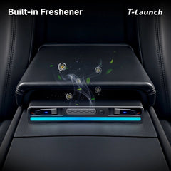 Center Console USB Hub with Ambient Lighting & Air Freshener for Tesla Model 3/Y 2017+ - T-Launch