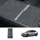 Alcantara Center Console Sticker Cover for Tesla Model YL 2026+