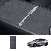 Alcantara Center Console Sticker Cover for Tesla Model Y L 2026+
