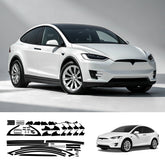 Complete Chrome Delete Vinyl Wrap Kit for Tesla Model X 2015-2020 - T-Launch