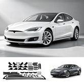 Complete Chrome Delete Vinyl Wrap Kit for Tesla Model S 2012-2020 - T-Launch