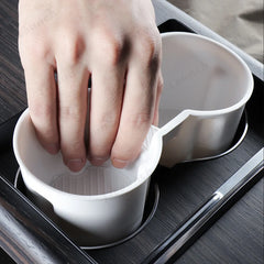 2021-2024 Model X/S Bardak Tutucu Ekleme Tesla Ekose/Uzun Menzilli Versiyon