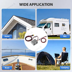 12V/24V to 57V DC Power Adapter for Starlink Gen 3 Performance - Ring Terminal