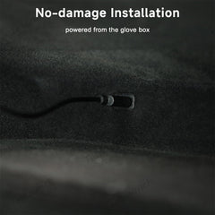 Interior LED Ambient Lights with App Control for Tesla 2024+ Model 3 Highland – Dashboard & Wireless Charging Frame