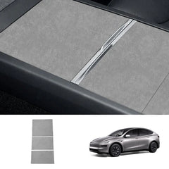 Alcantara Center Console Sticker Cover for Tesla Model YL 2026+