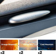 Starship-Style Dashboard Air Freshener for Tesla Model 3 2024+ / Model Y 2025+ - T-Launch