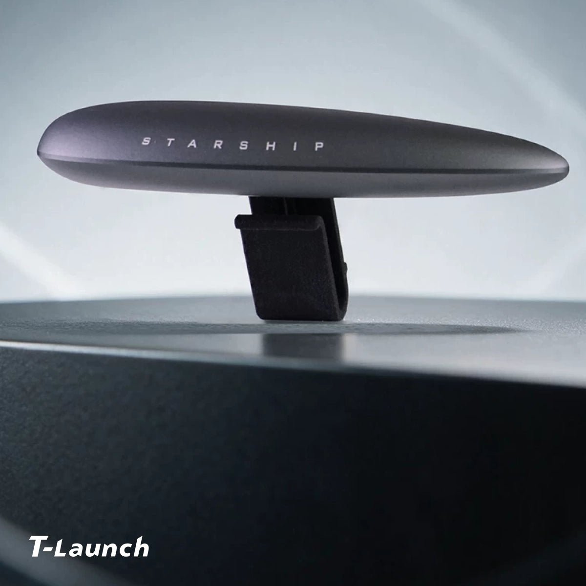Starship-Style Dashboard Air Freshener for Tesla Model 3 2024+ / Model Y 2025+ - T-Launch