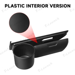 Dashboard Cup & Glasses Holder – 2-in-1 Storage Organizer Box for Tesla Model Y Juniper 2025+