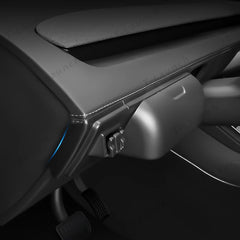 Dashboard Cup & Glasses Holder – 2-in-1 Storage Organizer Box for Tesla Model Y Juniper 2025+