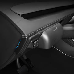 Dashboard Cup & Glasses Holder – 2-in-1 Storage Organizer Box for Tesla Model Y Juniper 2025+
